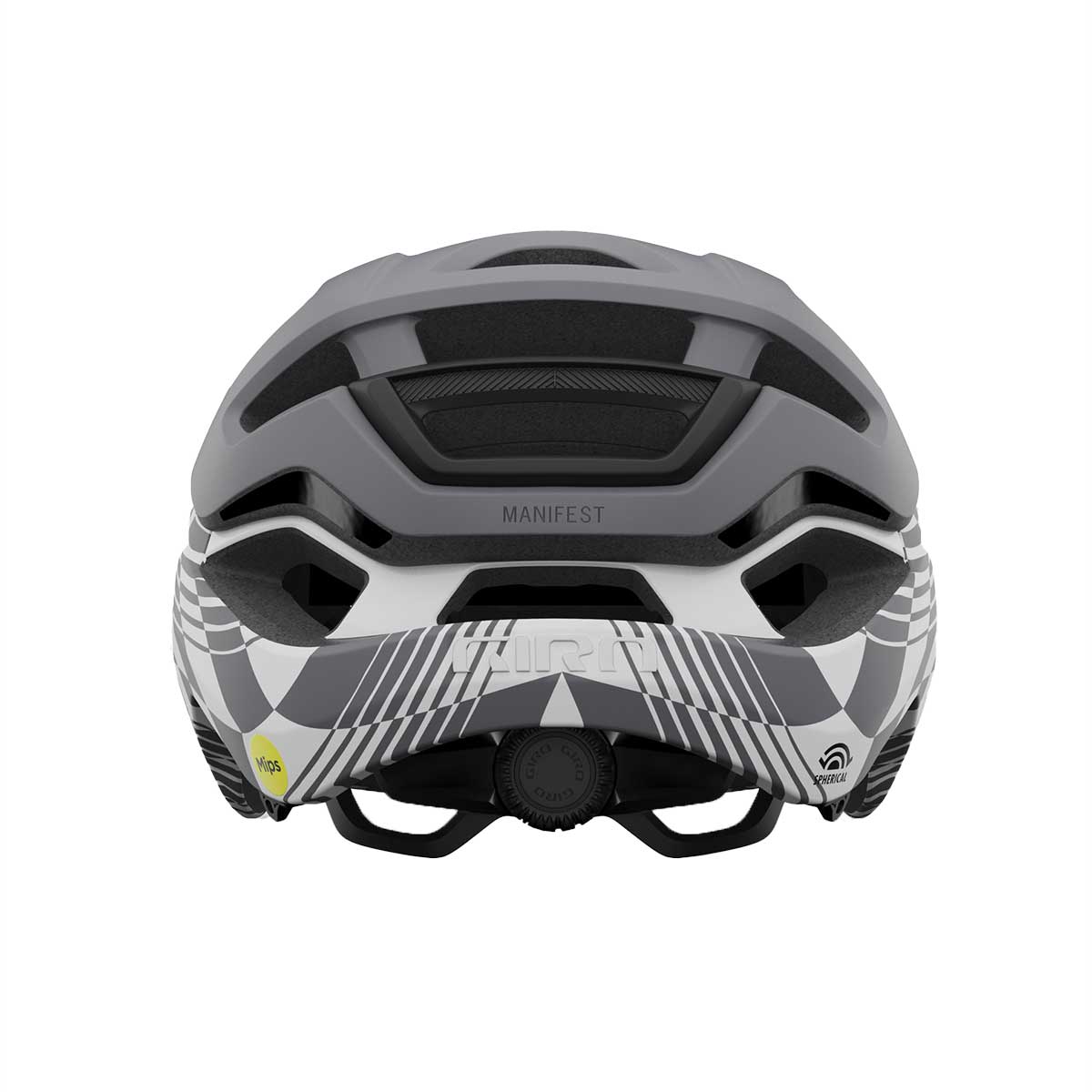 Giro Manifest Spherical Helmet in Matte Charcoal Rush
